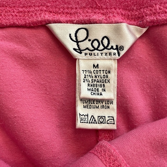 Vintage Lilly Pulitzer Terrycloth skirt size medium white label - Picture 3 of 4